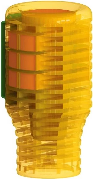 VEVO V-AIR Solid Evolution Citrus - Mango - citrus-mangó illatú légfrissítő kehely, passzív, elem nélküli működéssel, 60 napos