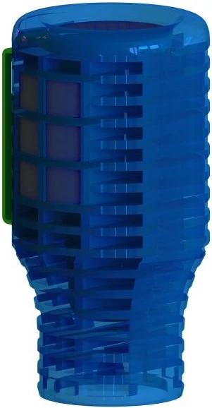 VEVO V-AIR Solid Evolution Marine Musk - tengeri pézsma illatú légfrissítő kehely, passzív, elem nélküli működéssel, 60 napos